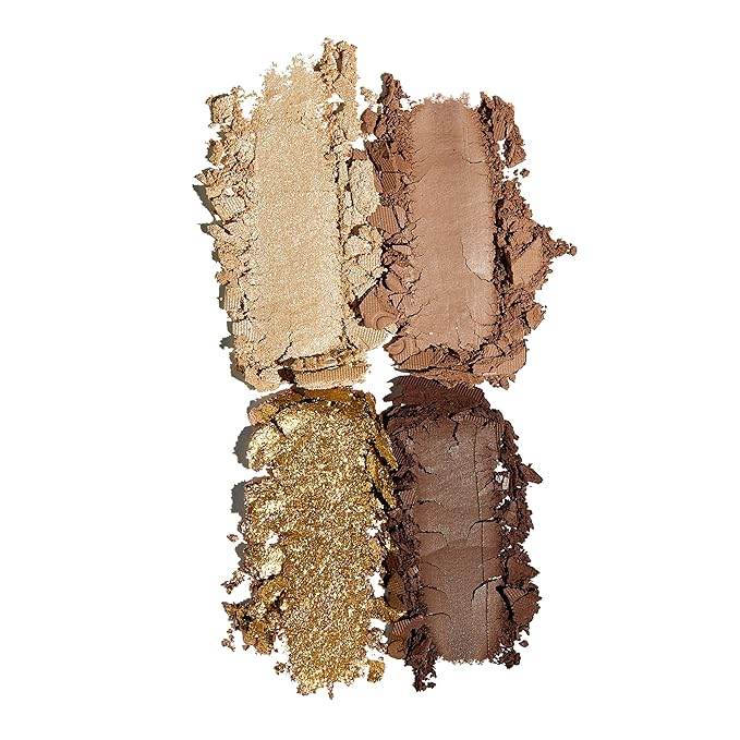 Sigma Beauty Quad Eyeshadow Palette – Makeup Eyeshadow Quad with a Buttery Soft Formula and Buildable, Blendable Shades for a Flawless Eye Look, Designed for All Day Wear (Crème Brûlée)