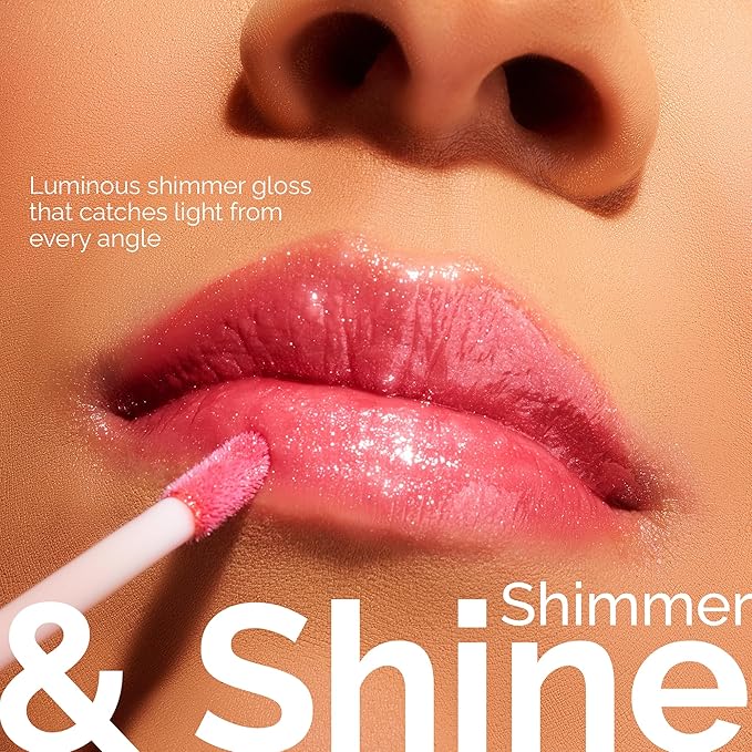 LuxeLip™ Matte Lipstick for Older Women, Hydrating Non-Sticky Lip Gloss for Luminous Shine & Moisturized Lips, Lightweight, Long-Lasting Glossy Finish, Cruelty-Free Lip Makeup (Petulant Blush, 8ml)