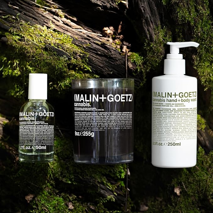 MALIN+GOETZ Cannabis Hand and Body Wash, White, 8.45 Fl Oz (Pack of 1)