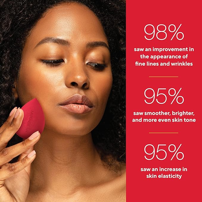 Mirabella Invincible For All HD Liquid Foundation - Anti-Aging Full Coverage Liquid Face Makeup - Moisturizing, Hydrating & Lightweight Foundation for All Skin Types (Deep D210)