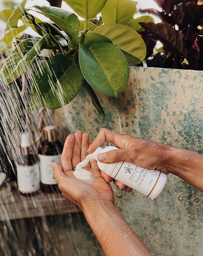 Honey Girl Organics Foaming Facial Wash, 3.5 fl oz