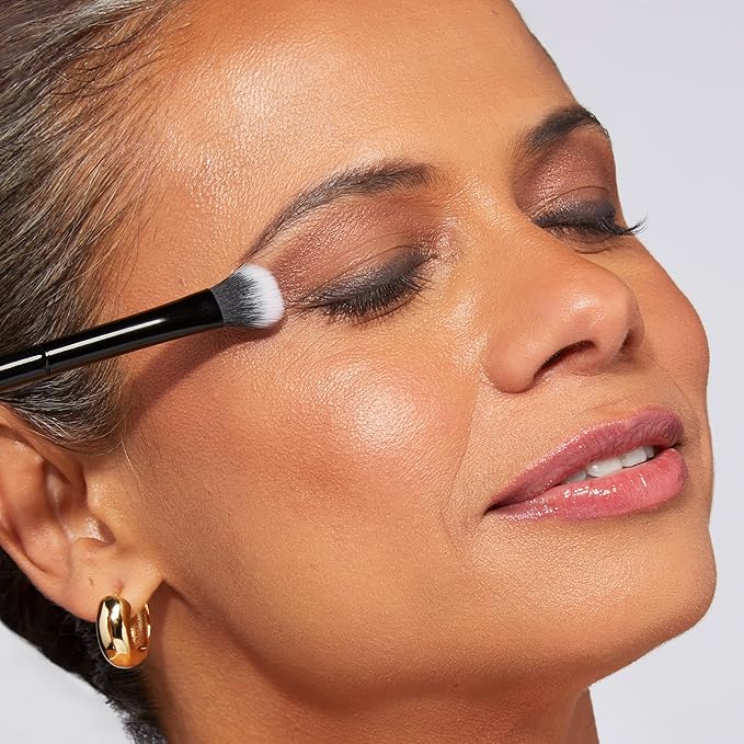 LAURA GELLER NEW YORK Shadow Skills Eyeshadow Professional Vegan Makeup Brush Set | Apply Eyeshadow & More - Pack of 4