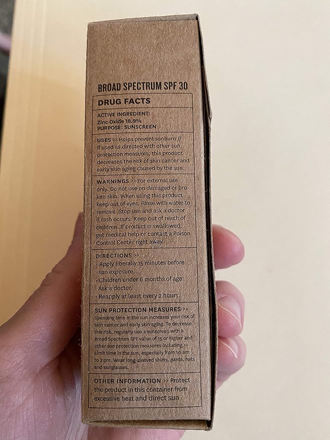 Honua Skincare, Malu Protecting Day Cream with Reef-Safe SPF30 Mineral Zinc Oxide for Broad Spectrum, non-whitening sun protection