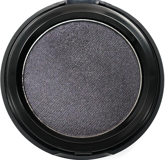Gothic Deep Navy Blue Purple Plum Dark Metallic Shimmering Pressed Powder Single Vegan Eyeshadow; Talc, Paraben & Cruelty Free