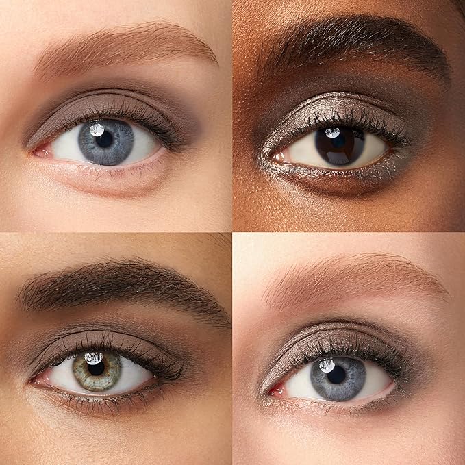 Julep Eyeshadow 101 Crème-to-Powder Waterproof Eyeshadow Stick Duo – Long-Lasting, Crease-Proof, Easy Apply with Built-in Smudger -Taupe Shimmer and Stone