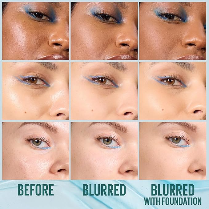 Maybelline Poreless Jelly Primer, Hydrating, Blurring Makeup Primer with 2% Niacinamide For Up To 24HR Make Up Wear, Clear, 1 Count