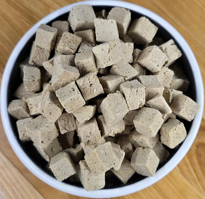 Freeze Dried Raw Dog Food, All Natural, No Synthetics, Made in USA with Goat's Milk & Organic Produce, High Protein, Complete Meal (14oz, Beef)