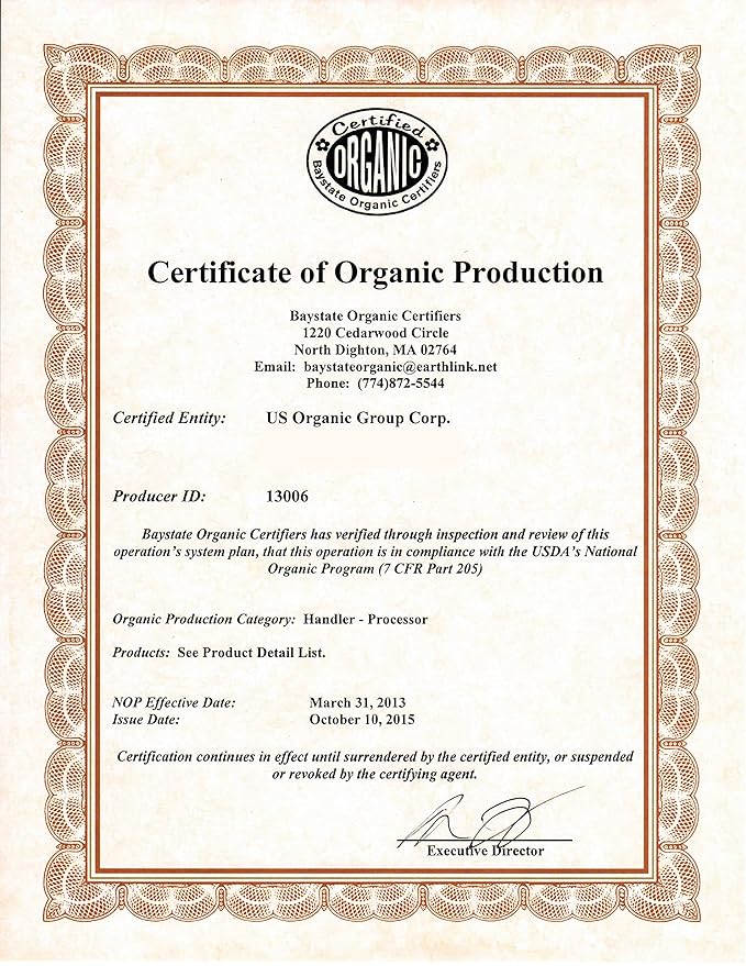 US Organic 100% Pure Frankincense Essential Oil, USDA Certified Organic, Steam Distilled, Boswellia serrata, Origin India, Use Topically or in Diffuser (15 ml, Value 2Pack)