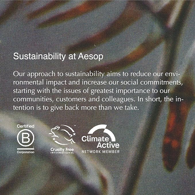 Aesop Geranium Leaf Exfoliating Body Scrub | Smooth, Soft, Hydrated Skin | 6.2 oz / 180mL