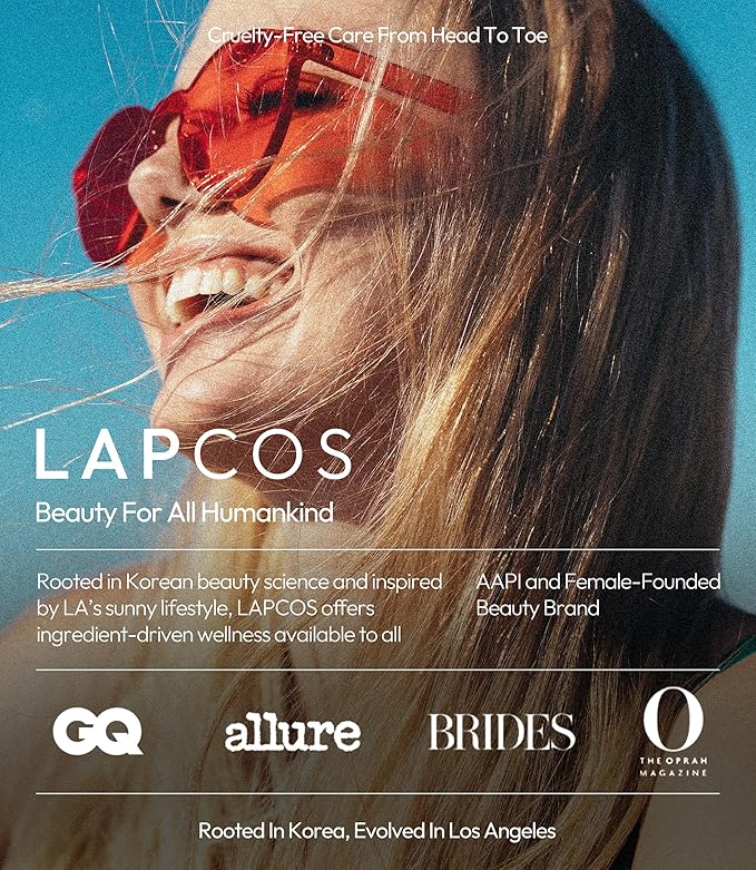 LAPCOS Pearl Sheet Mask, Daily Face Mask with Probiotics to Clarify Skin, Korean Beauty Favorite, 5-Pack